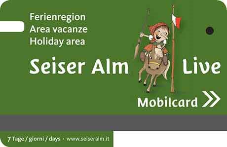 Seiser Alm Live Mobilcard