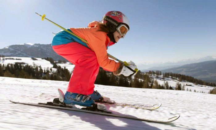 Skiurlaub auf der Seiser Alm ist ein Spaß für die ganze Familie